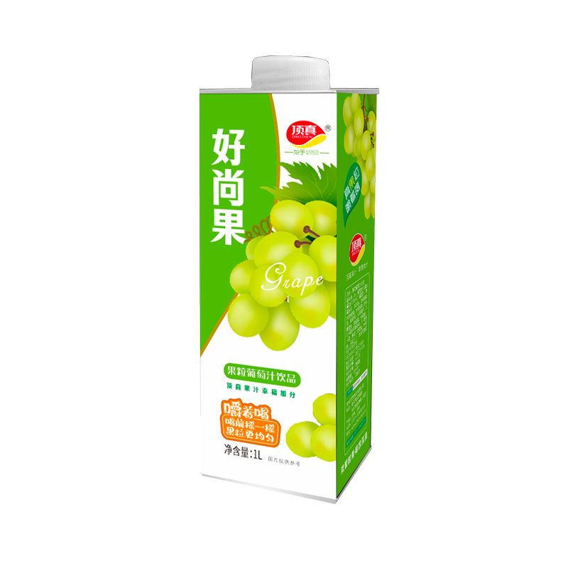 1升果粒葡萄汁飲品
